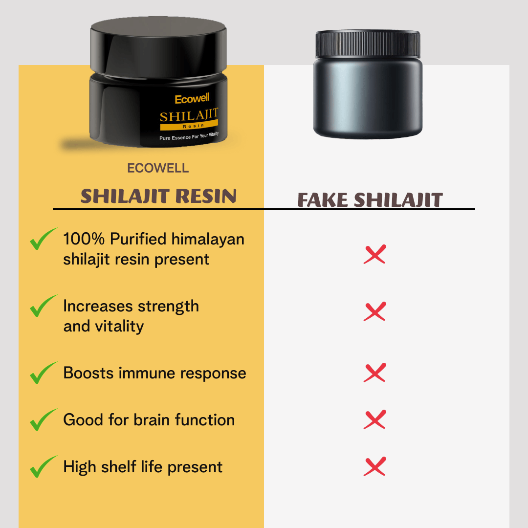 Ecowell Pure Himalayan Shilajit Resin