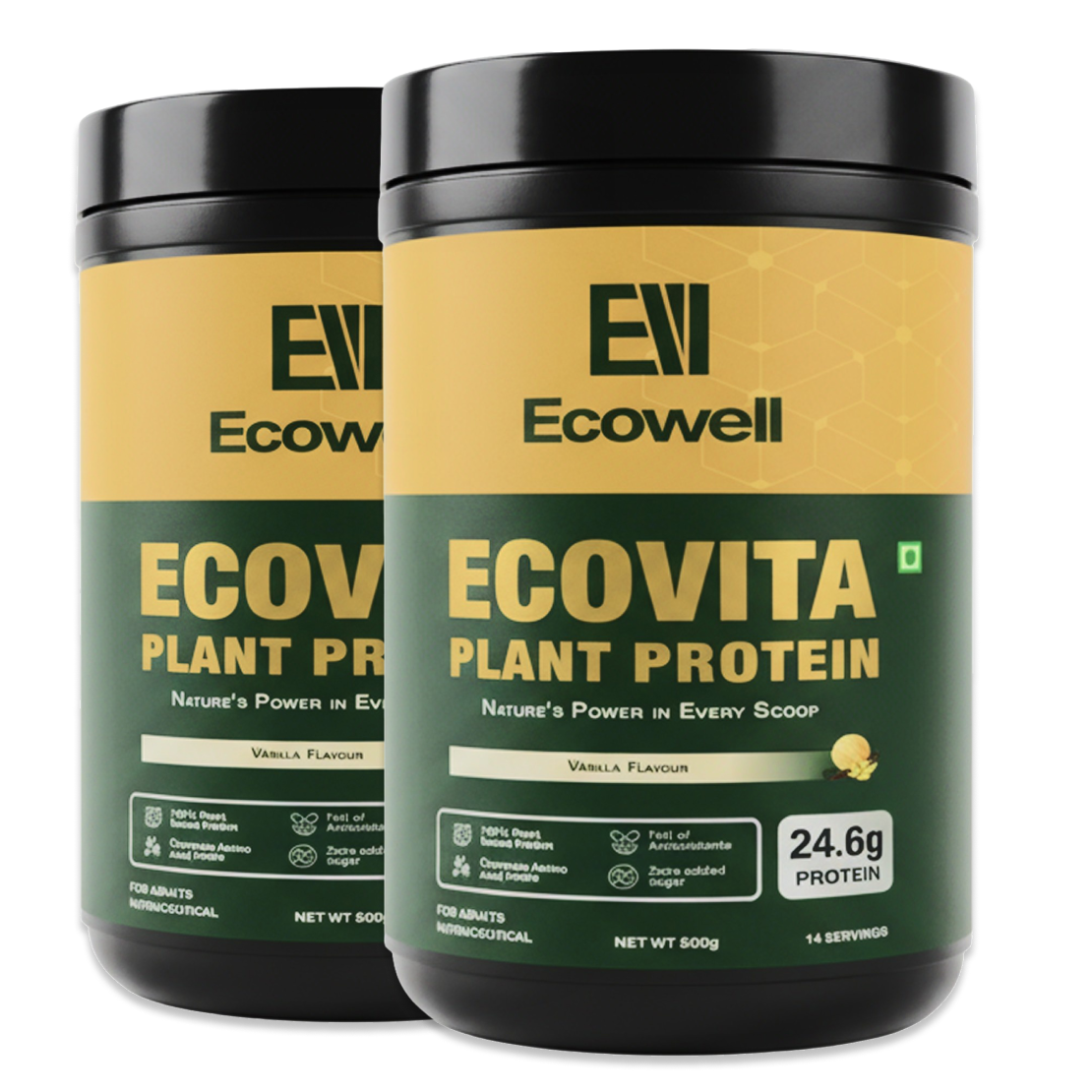 Plant Protein Powder -Ecovita | Vegan & Plant based Protein