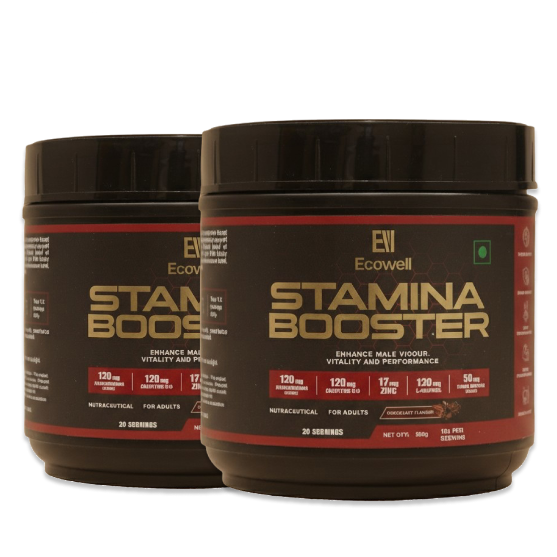 Stamina Support Formula for Men's Vitality & Energy Supplement Powder