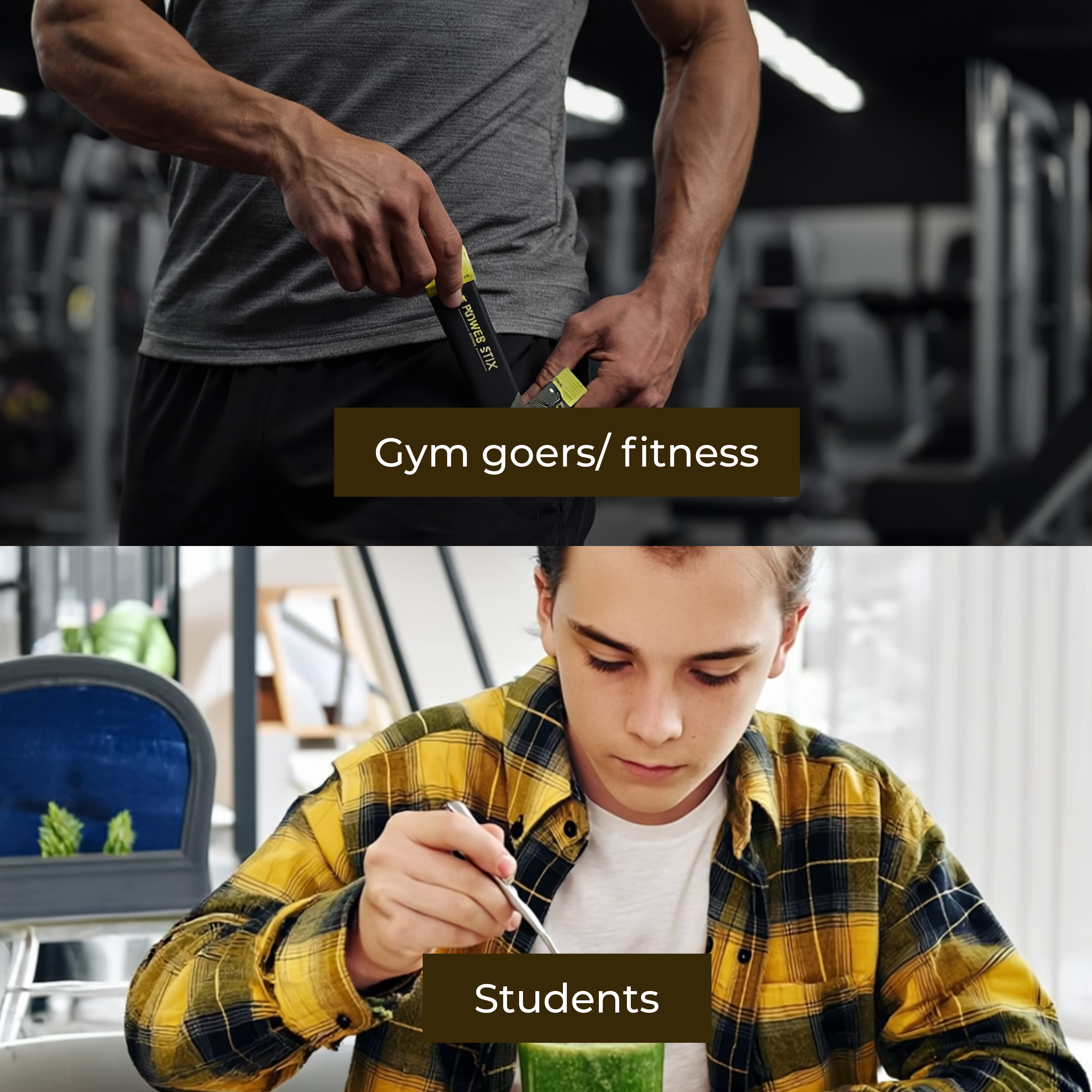 Perfect For Every Busy Lifestyle
gym goers/ fitness
students