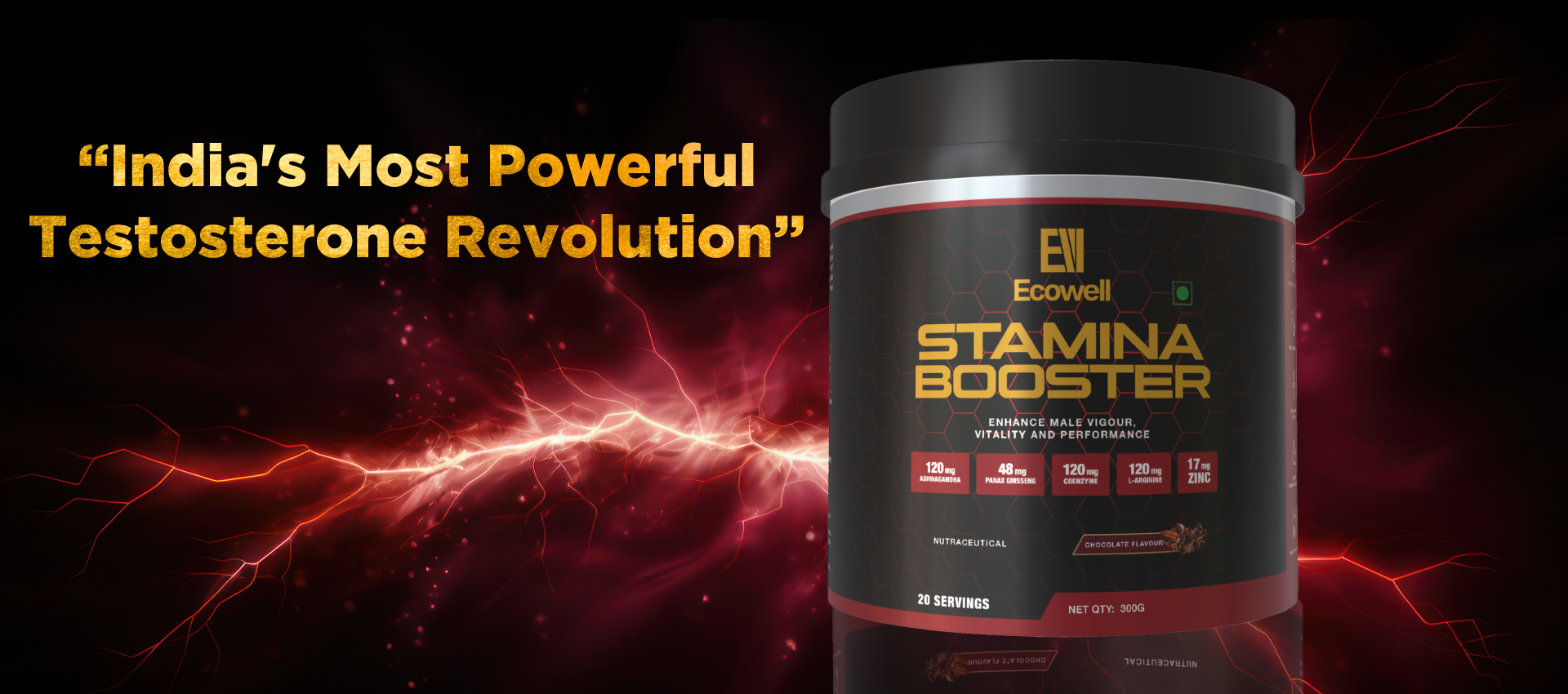 India's most powerful Testosterone Booster. Enhance Vitality also