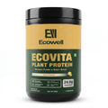Ecovita Vegan Plant Protein Powder – 24.6g Protein with 5-Enzyme Digestive Blend